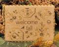 Welcome Fall Quaker pattern by Wildflower Stitching