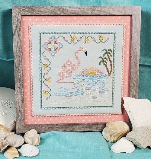 Paradise Serenade pattern by Wildflower Stitching