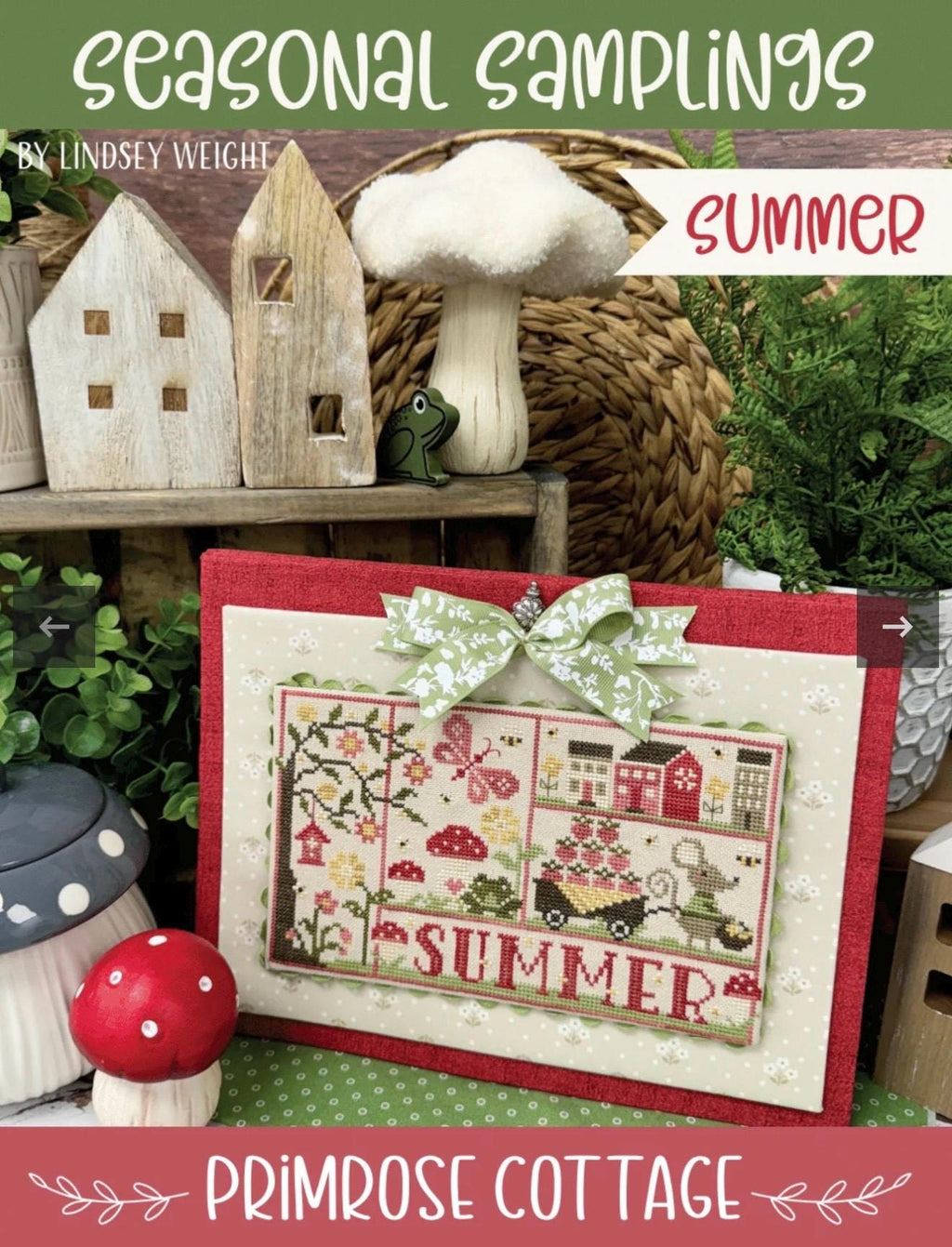 Seasonal Samplings: Summer pattern by Primrose Cottage