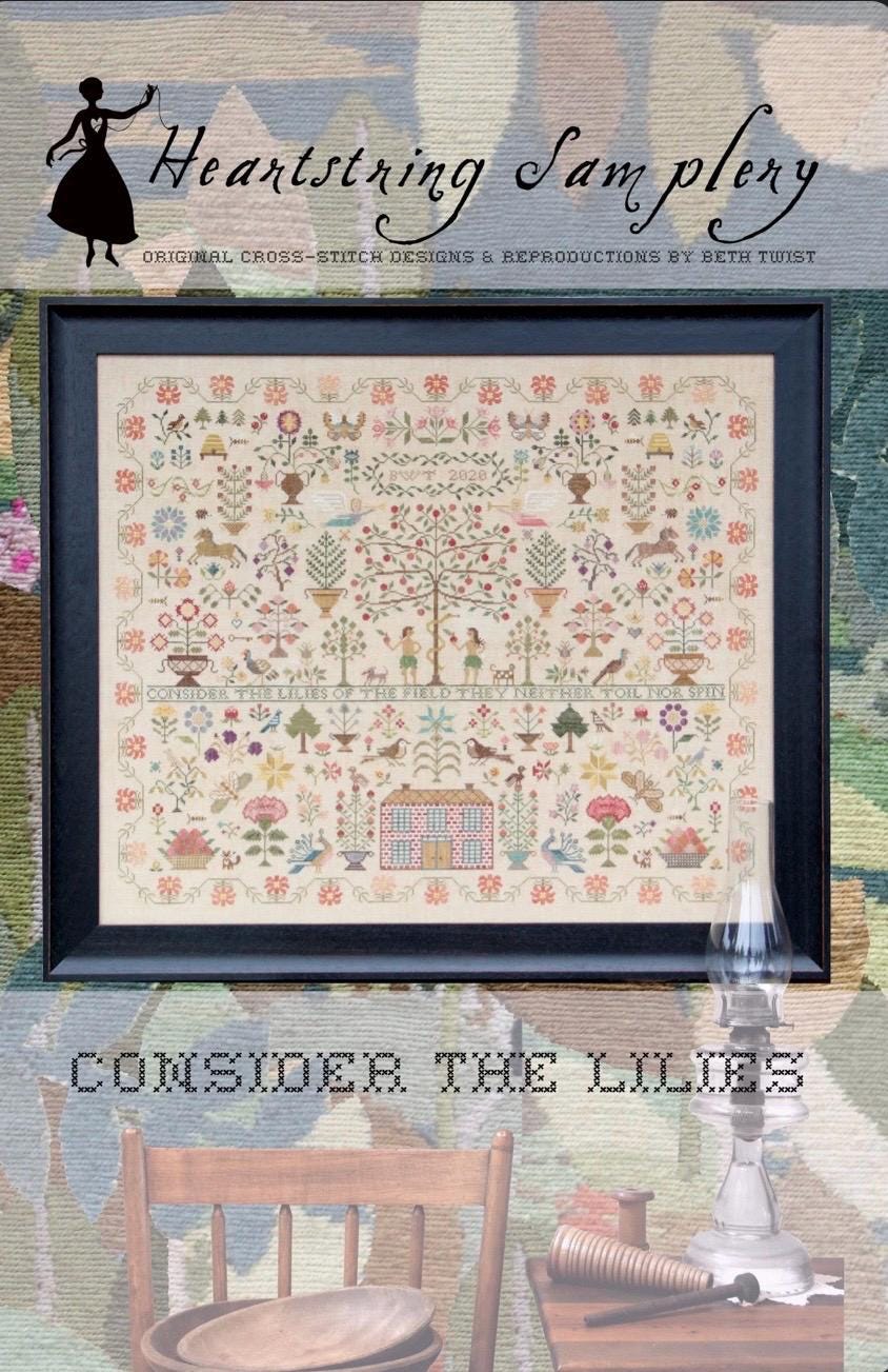 Consider the Lilies pattern by Heartstring Samplery