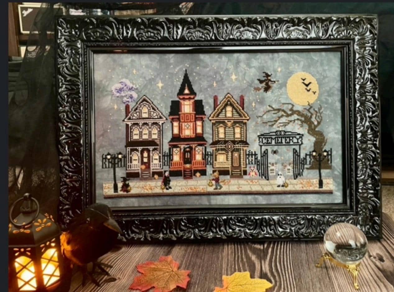 Trick Or Treat Town pattern by Flossabilities