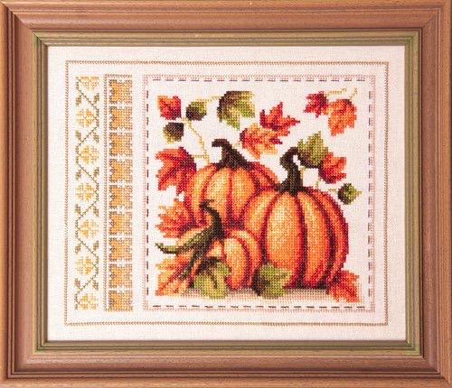 Rich Autumn Harvest pattern by Samplers and Primitives
