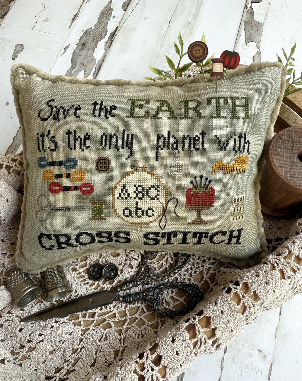 Cross Stitch - Save The Earth Series pattern by Puntini Puntini