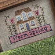 Warm Spring - Seasons Houses Series pattern by Puntini Puntini