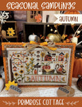 Seasonal Samplings: Autumn pattern by Primrose Cottage