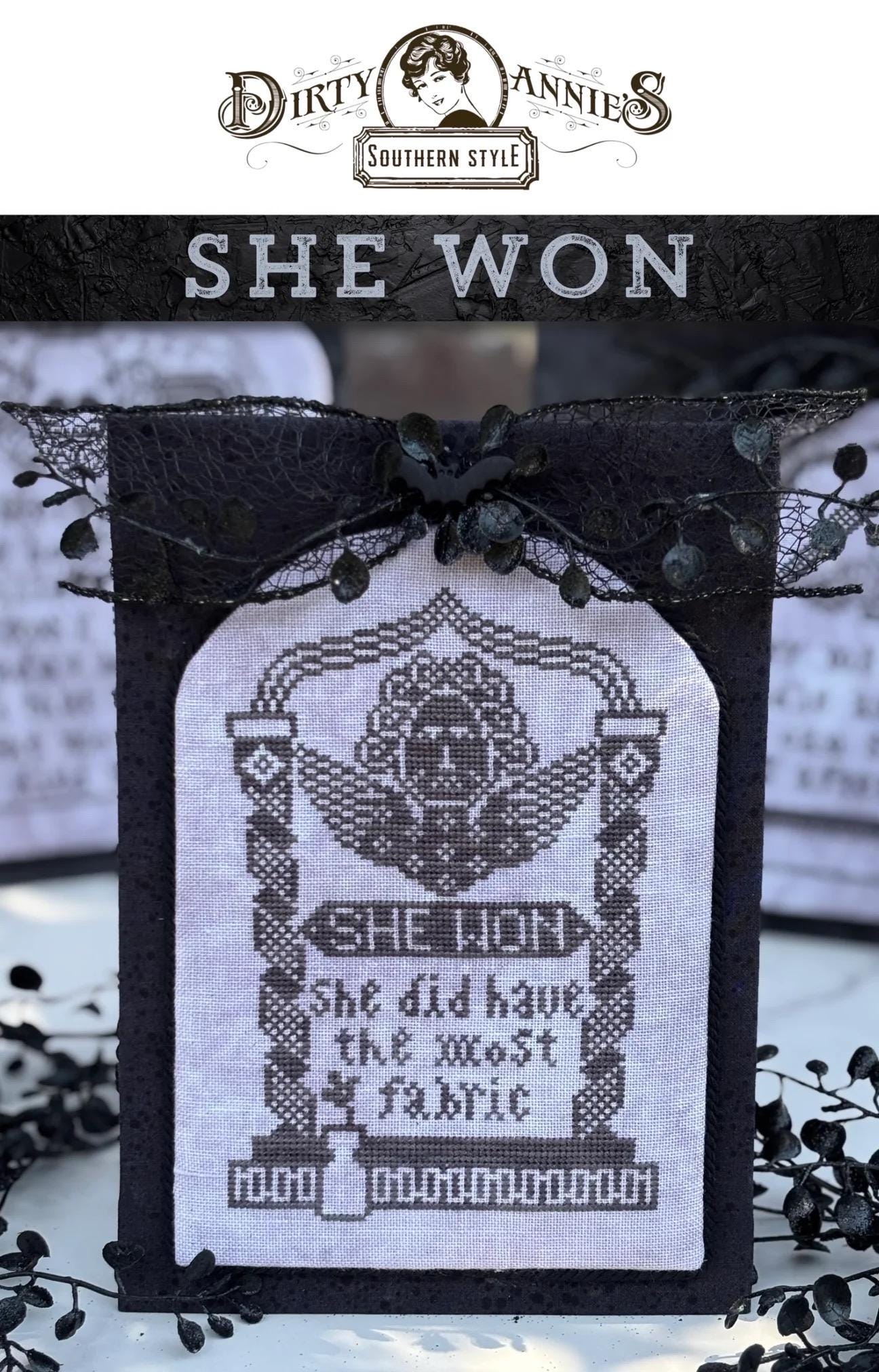 She Won pattern by Dirty Annie’s Southern Style