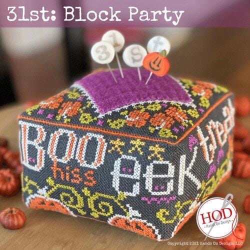31st - Block Party pattern by Hands on Design