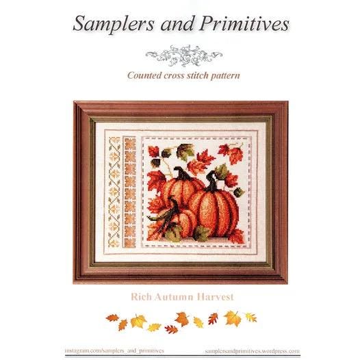 Rich Autumn Harvest pattern by Samplers and Primitives