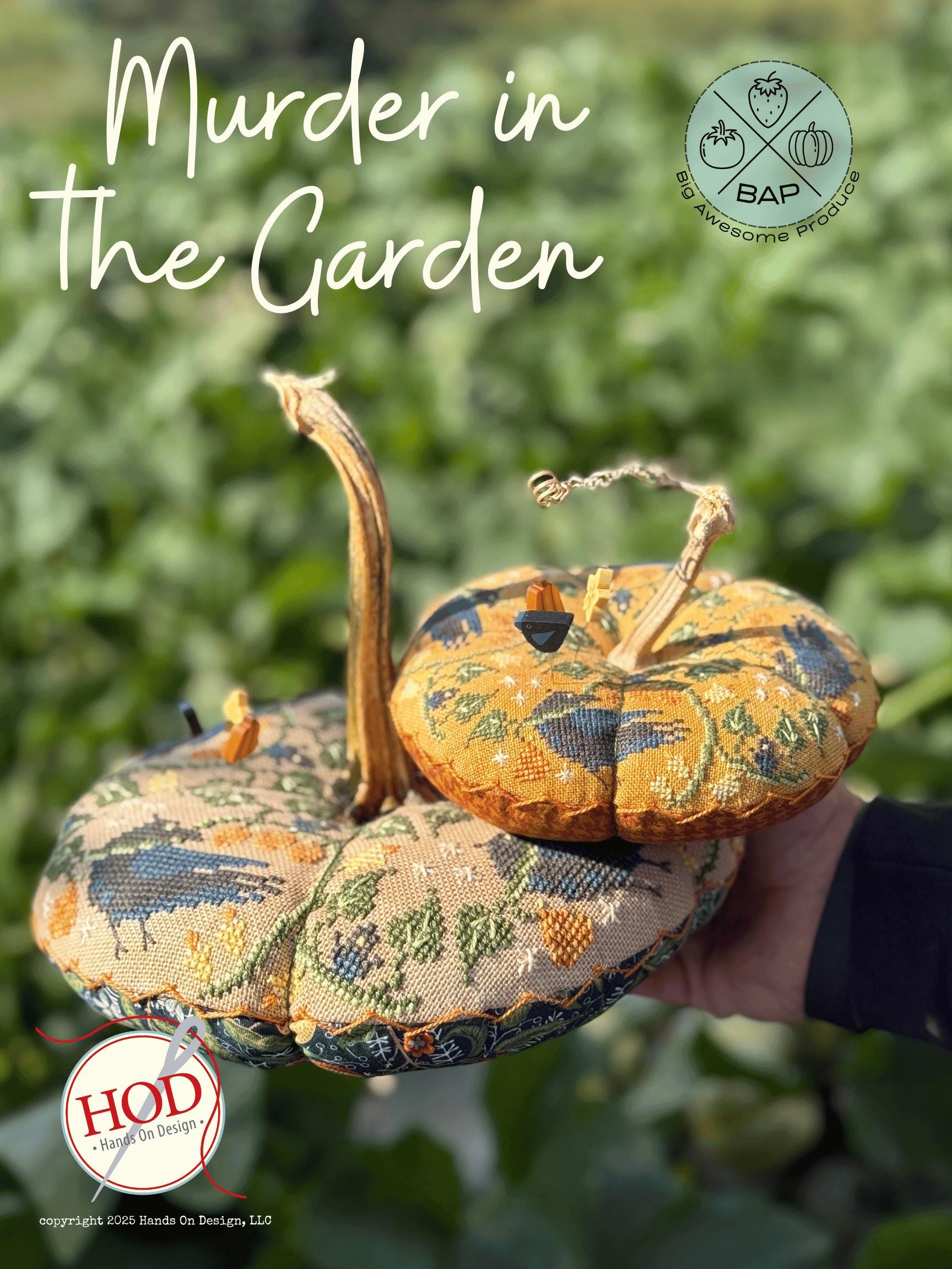 Murder in the Garden - There was probable caws.. pattern by Hands on Design