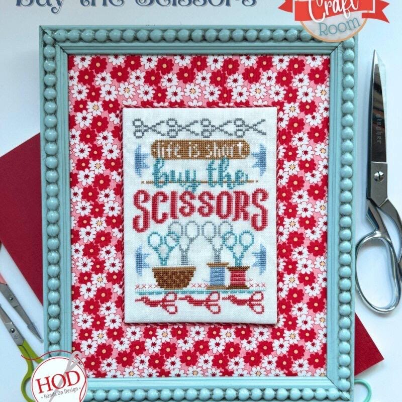 Buy the Scissors - The Craft Room pattern by Hands on Design