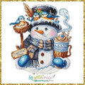 Christmas Cheer pattern by Les Petites croix de Lucie