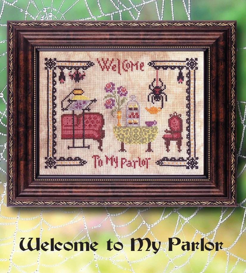 Welcome to My Parlor pattern by Ink Circles