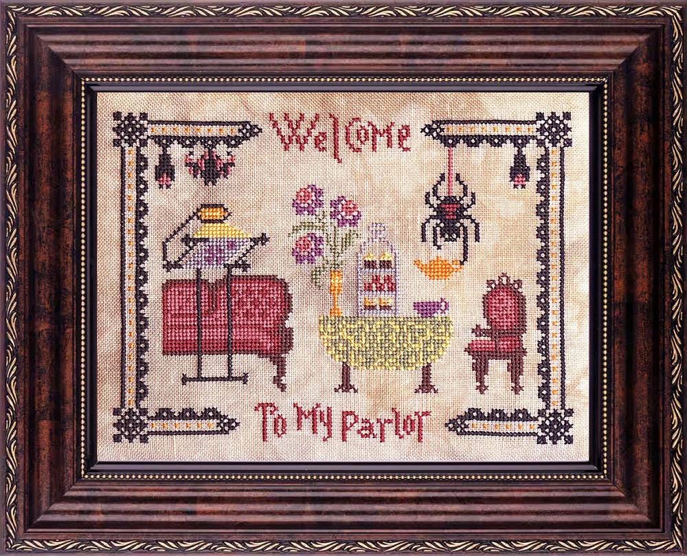 Welcome to My Parlor pattern by Ink Circles