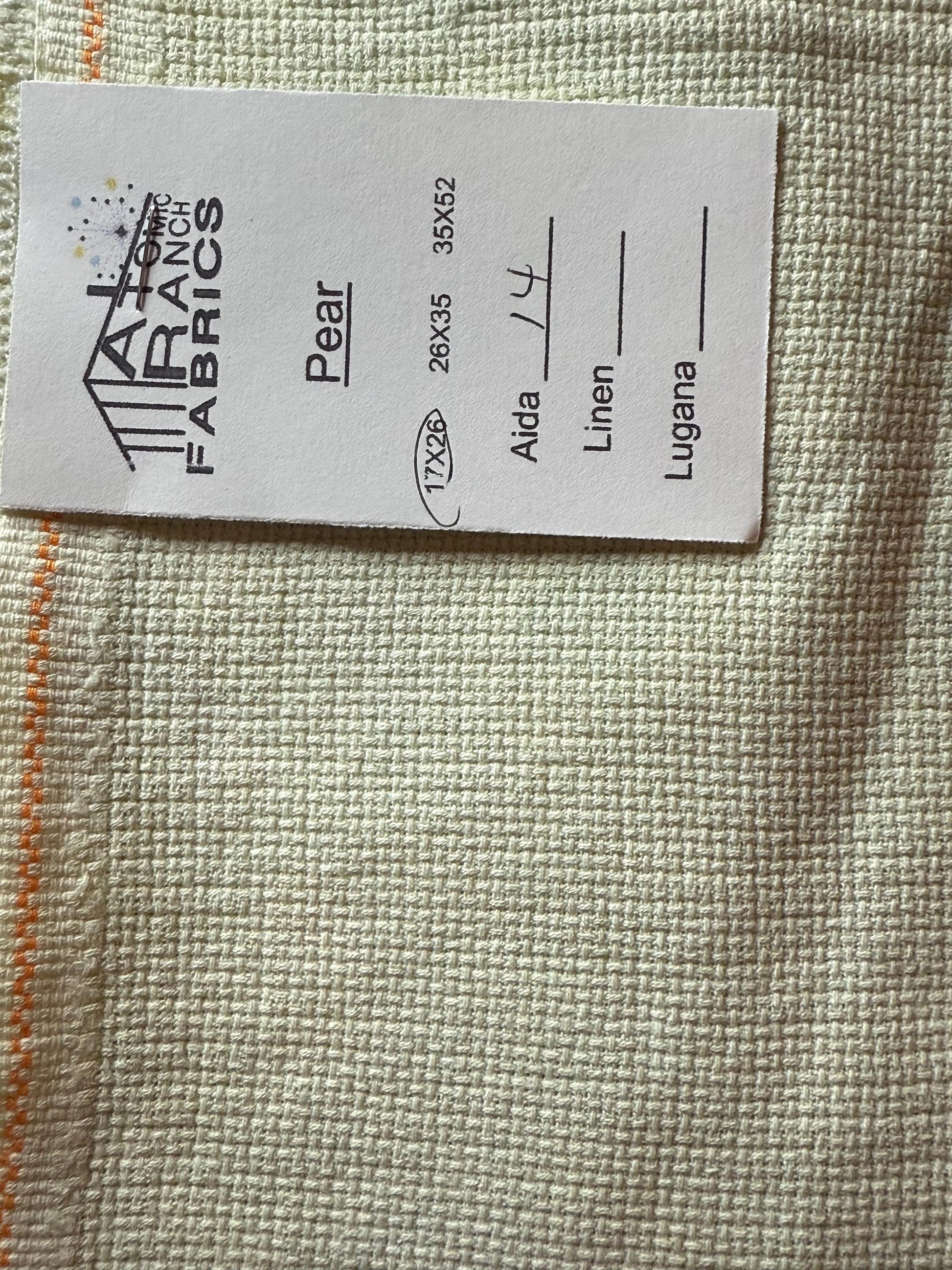 Pear Aida by Atomic Ranch Fabrics