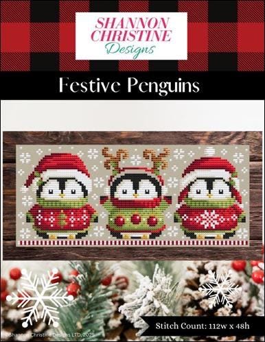 Festive Penguins pattern by Shannon Christine Designs