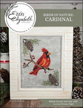 Birds In Nature - Cardinal pattern by Erin Elizabeth