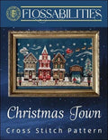 Christmas Town pattern by Flossabilites