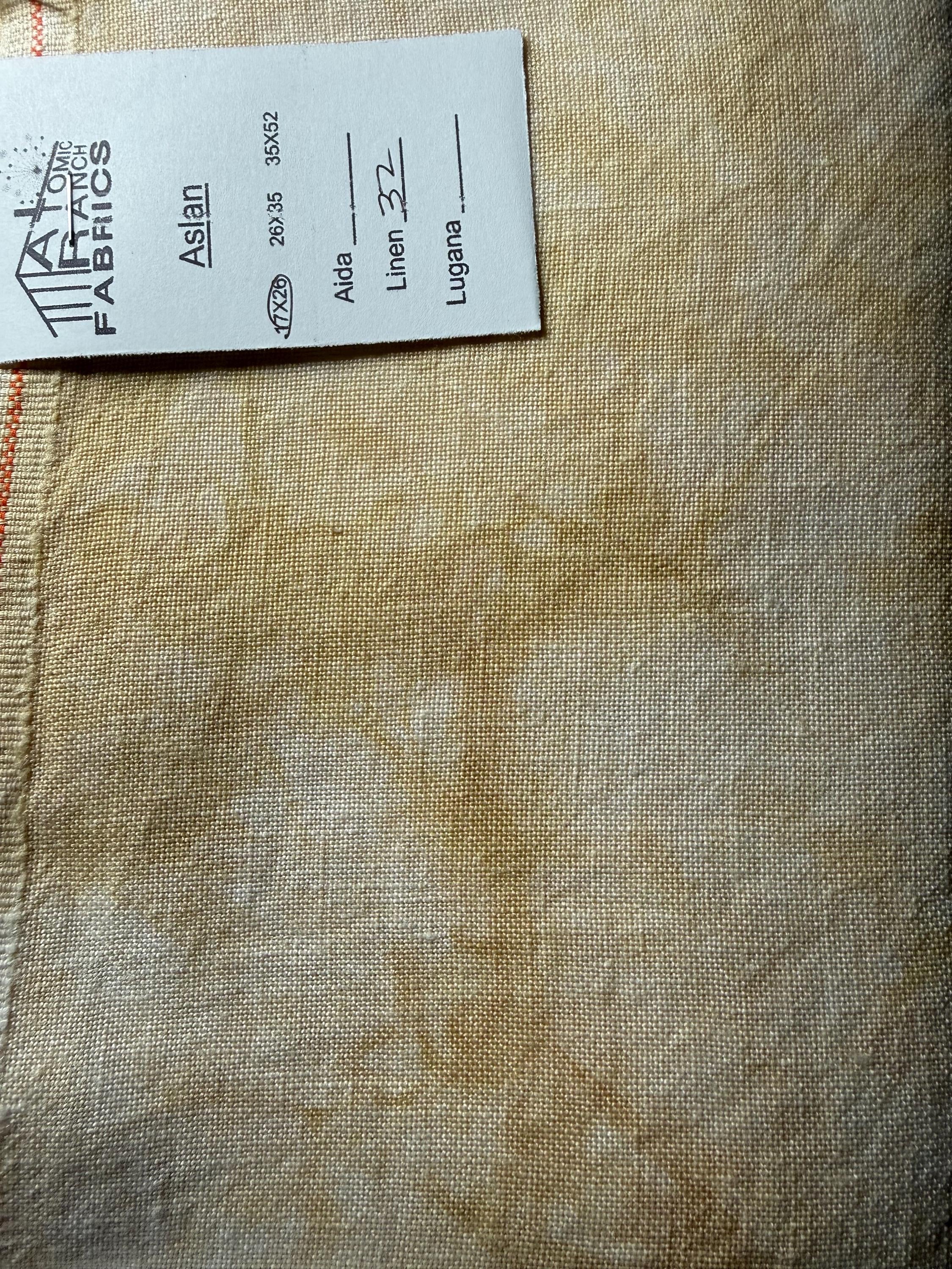 Linen “Asian” by Atomic Ranch Fabrics