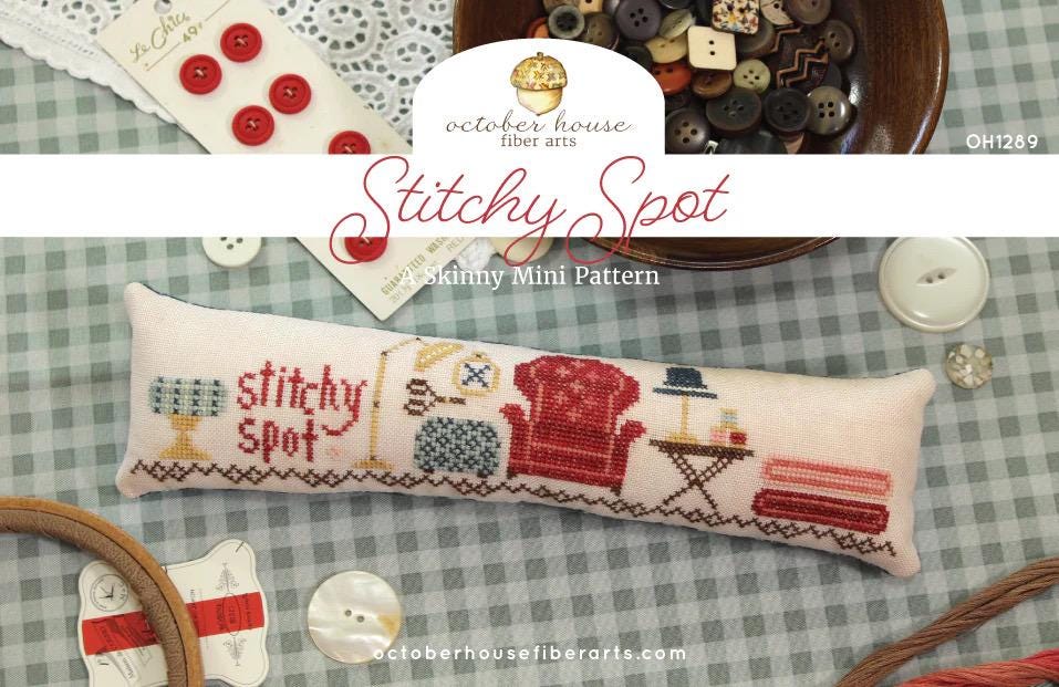Stitchy Spot pattern by October House