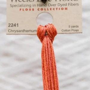 Weeks Dye Works Chi - Cog Hand Dyed Floss
