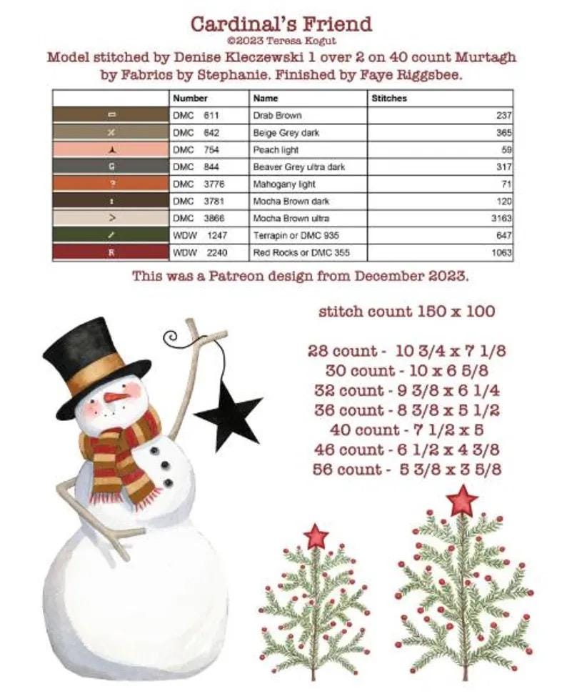 Hello Winter Booklet of 9 patterns by Teresa Kogut