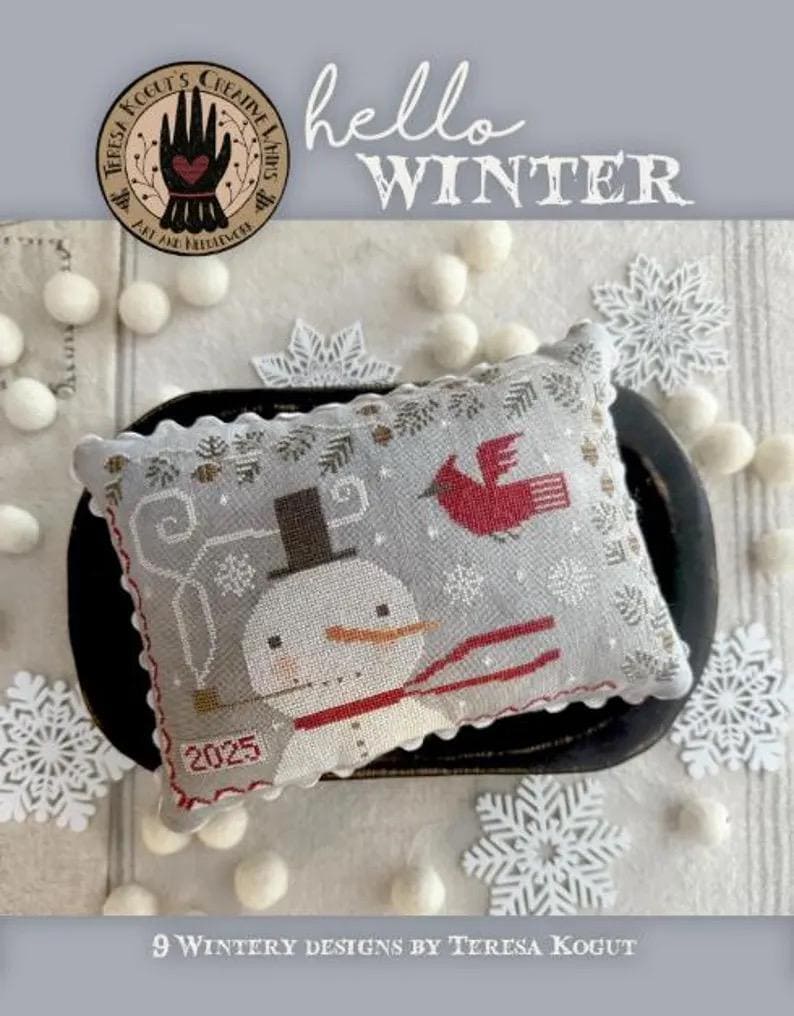 Hello Winter Booklet of 9 patterns by Teresa Kogut