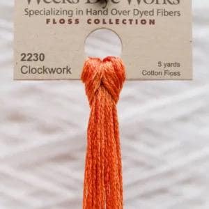 Weeks Dye Works Chi - Cog Hand Dyed Floss