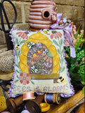 Bees & Blooms pattern by Quaint Rose Needlearts