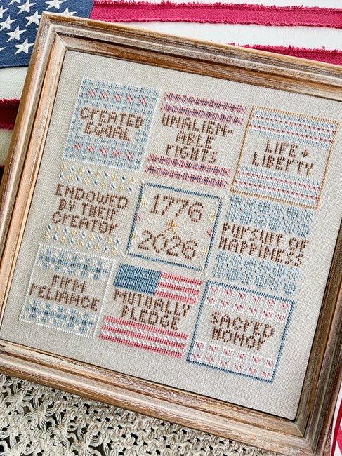 We Hold These Truths pattern by Sweet Wing Studios