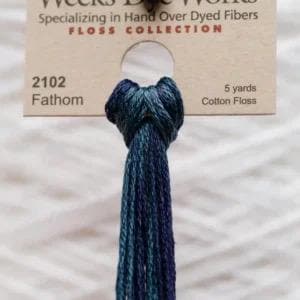 Weeks Dye Works Dut - Flat Hand-Dyed Floss