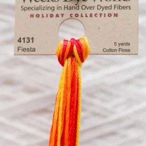 Weeks Dye Works Dut - Flat Hand-Dyed Floss