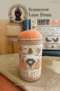 Scarecrow Lane Drum pattern by Teresa Kogut Creative Whims Art and Needlework