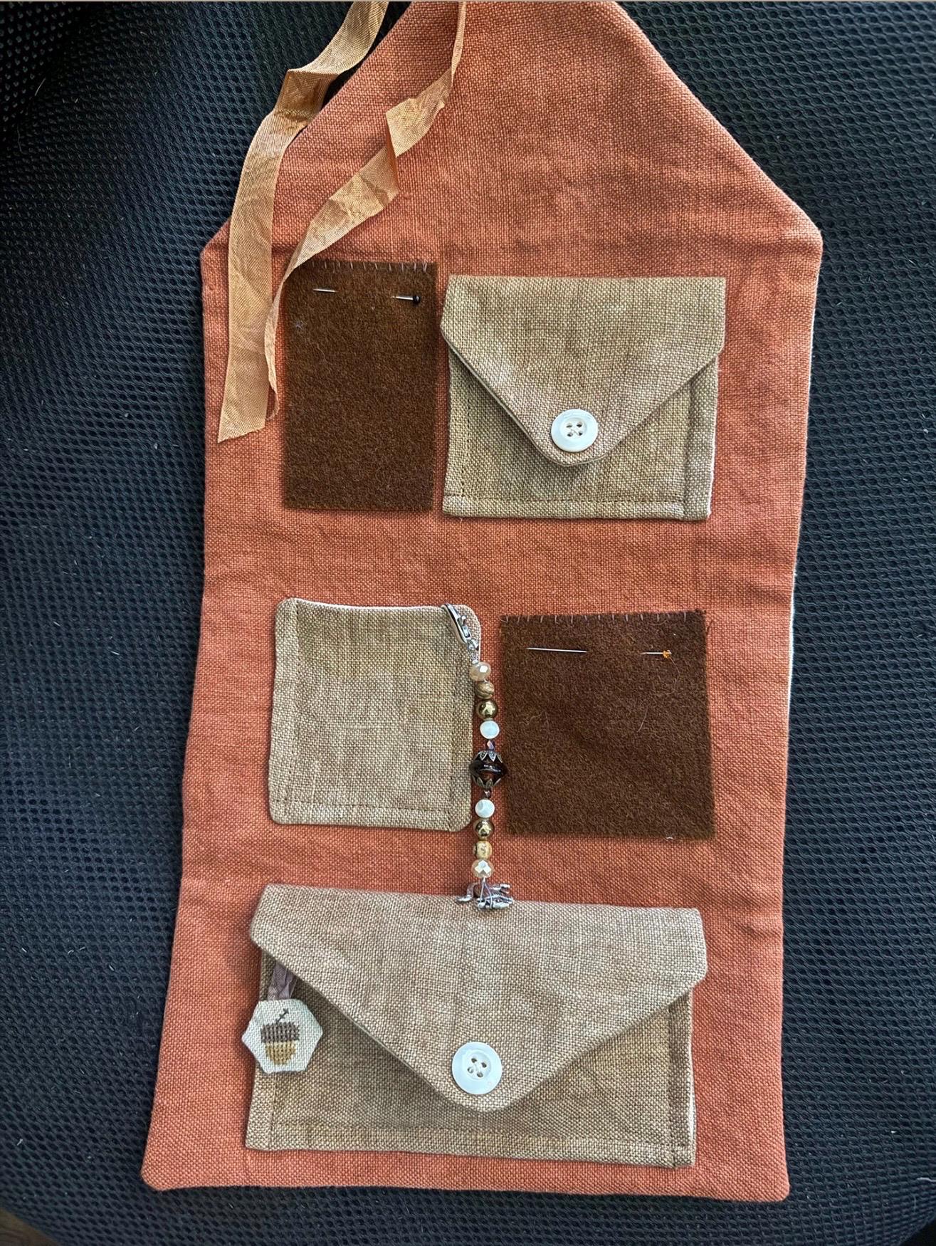 Autumnal Sewing Roll pattern by Teresa Kogut Creative Whims Art and Needleworks