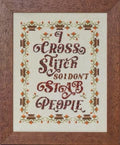 Why I Stitch pattern by Glendon Place