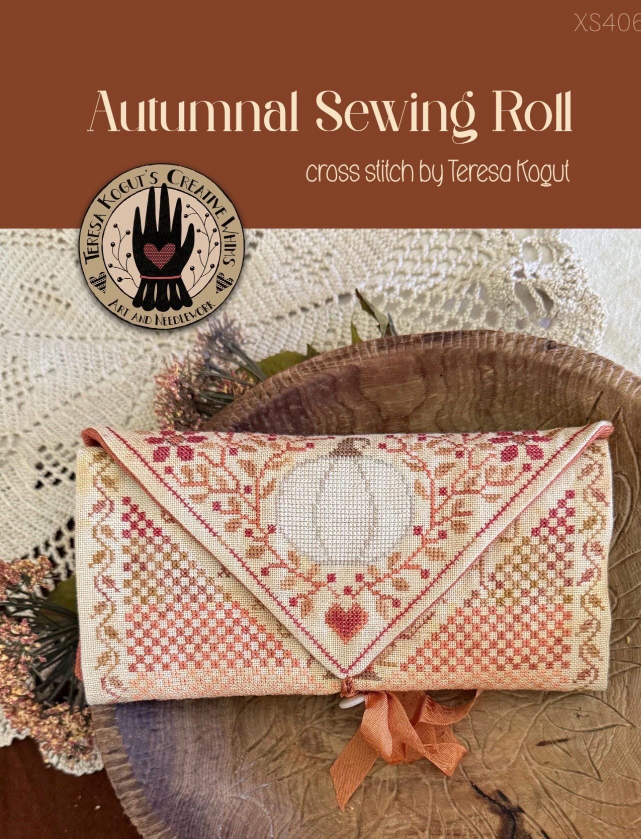 Autumnal Sewing Roll pattern by Teresa Kogut Creative Whims Art and Needleworks