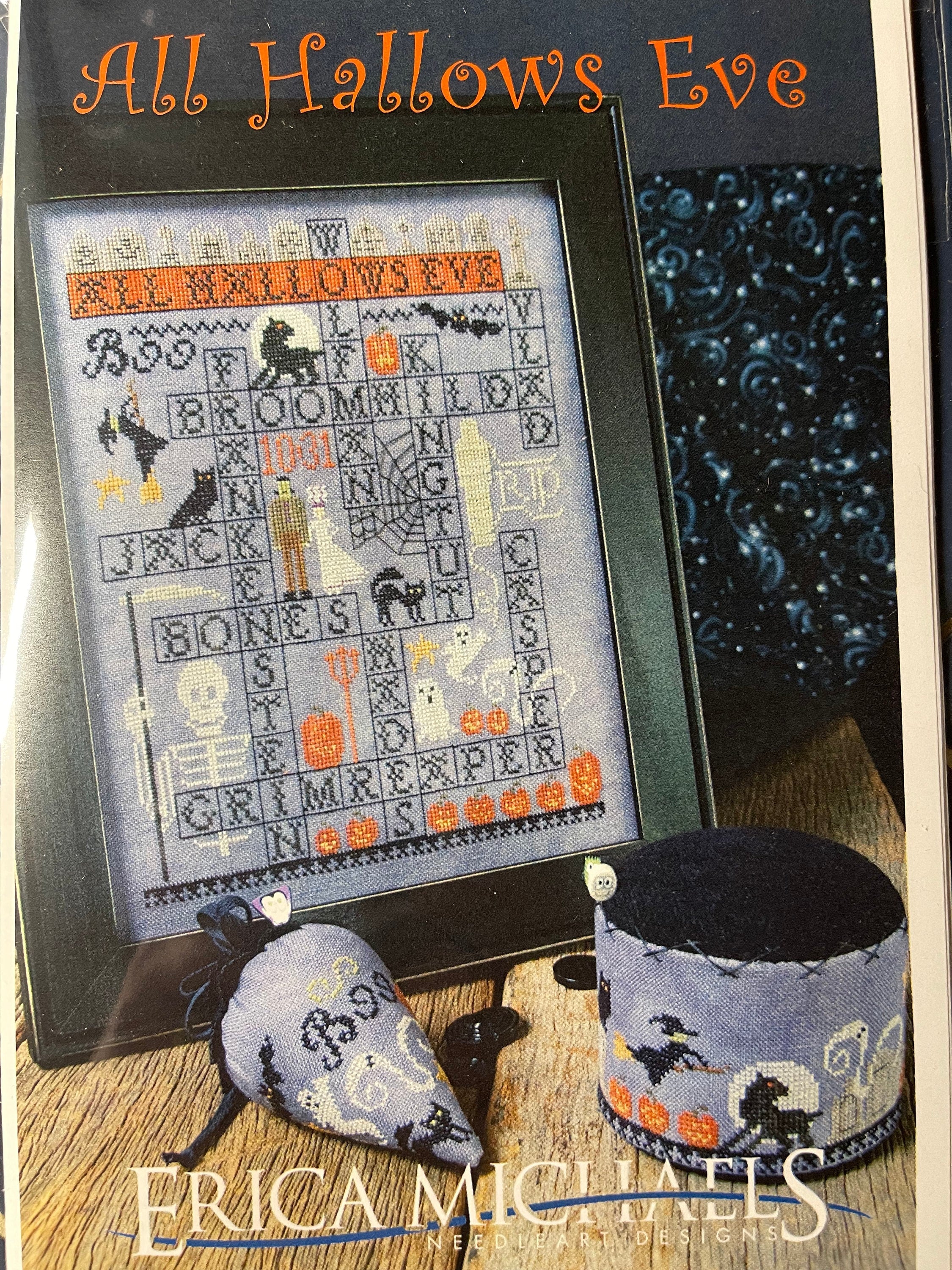 All Hallows Eve Pattern by Erica Michaels Needleart Designs