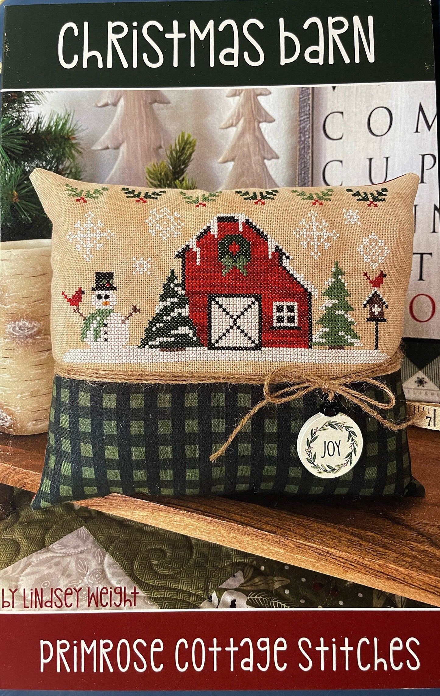 Christmas Barn Pattern by Primrose Cottage Stitches