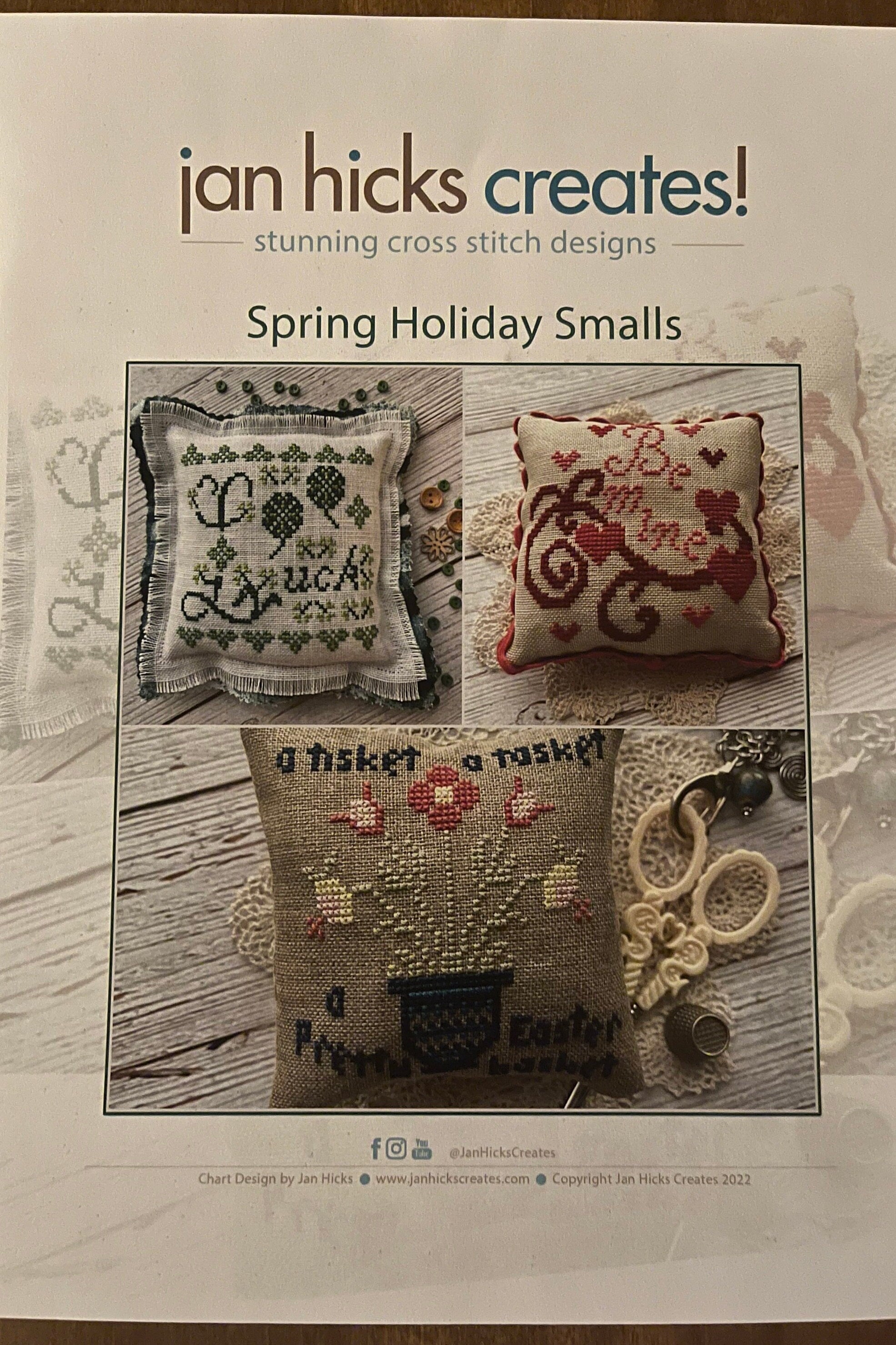 Spring Holiday Smalls patterns by Jan Hicks Creates