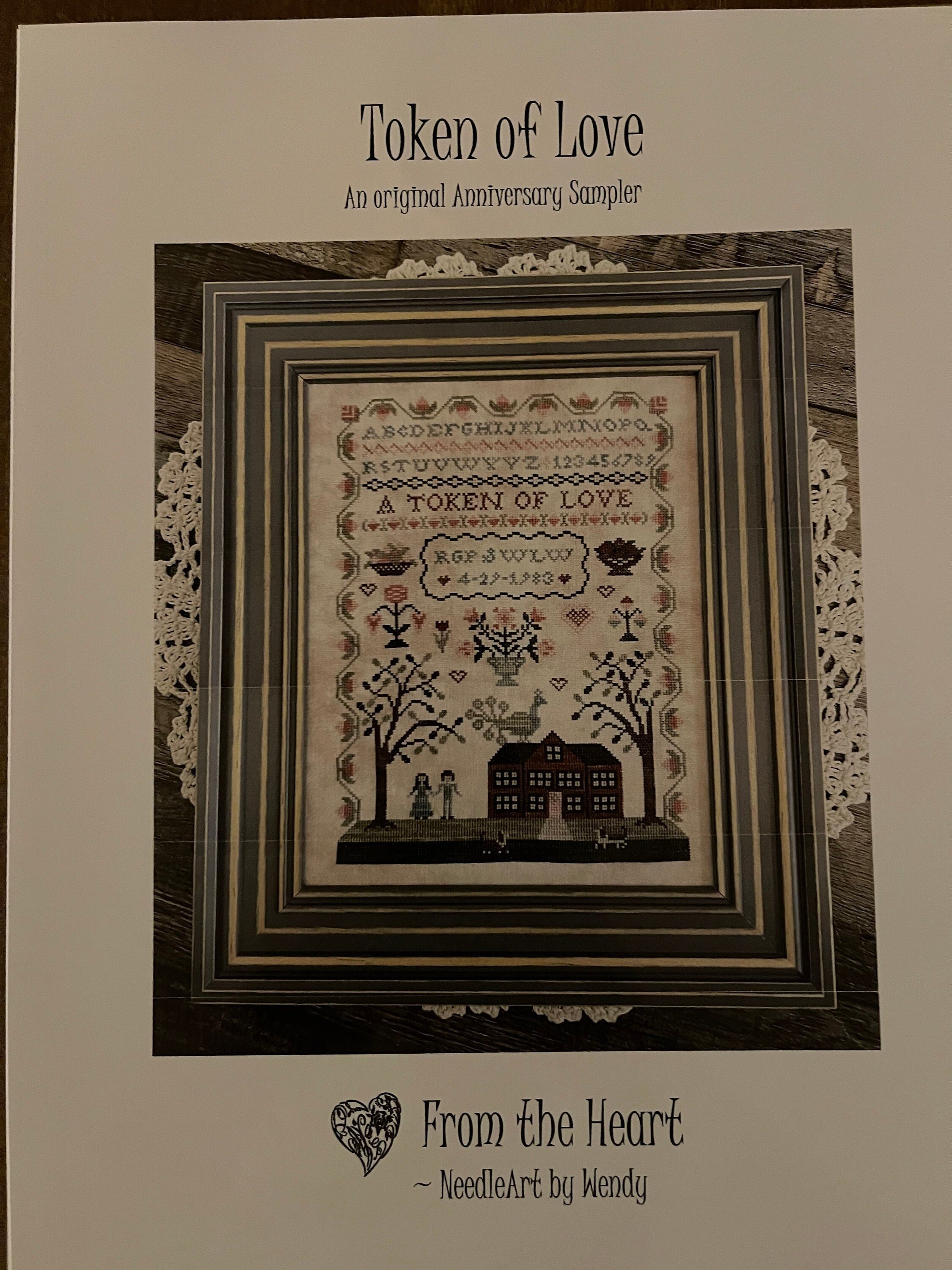 Token of Love by From the Heart Needleart