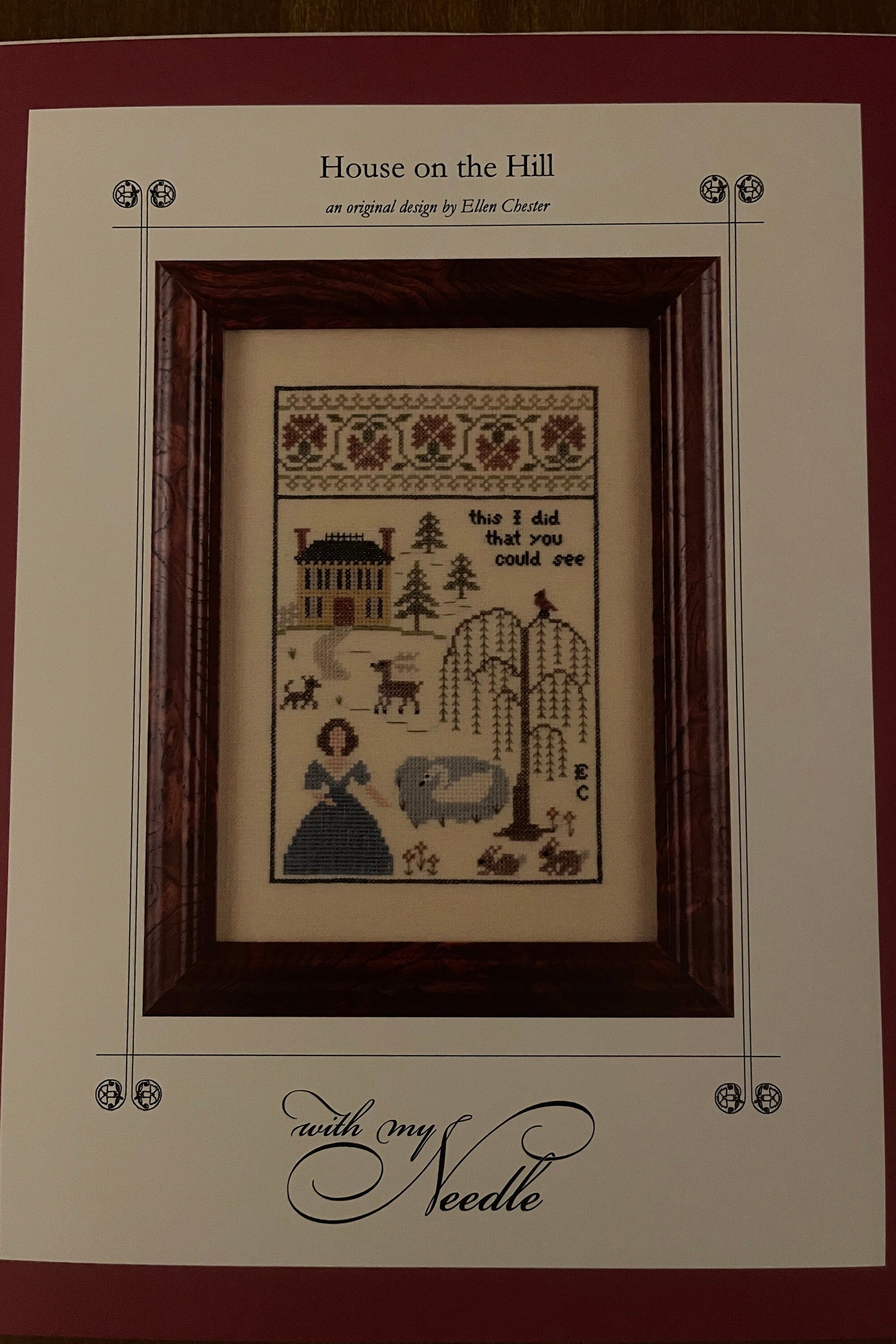 House on the Hill Pattern with my Needle