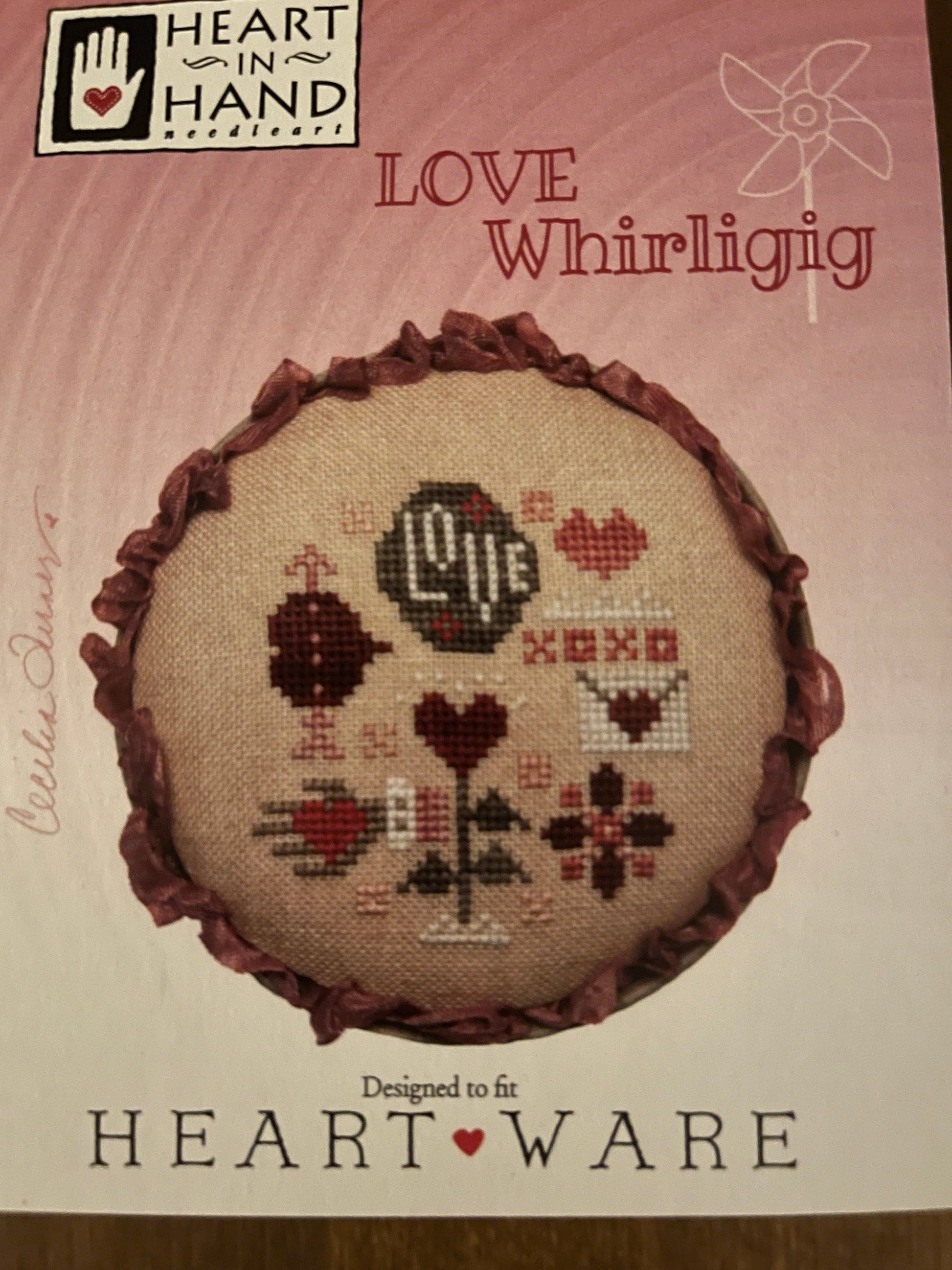 Love Whirligig Pattern by Heart in Hand