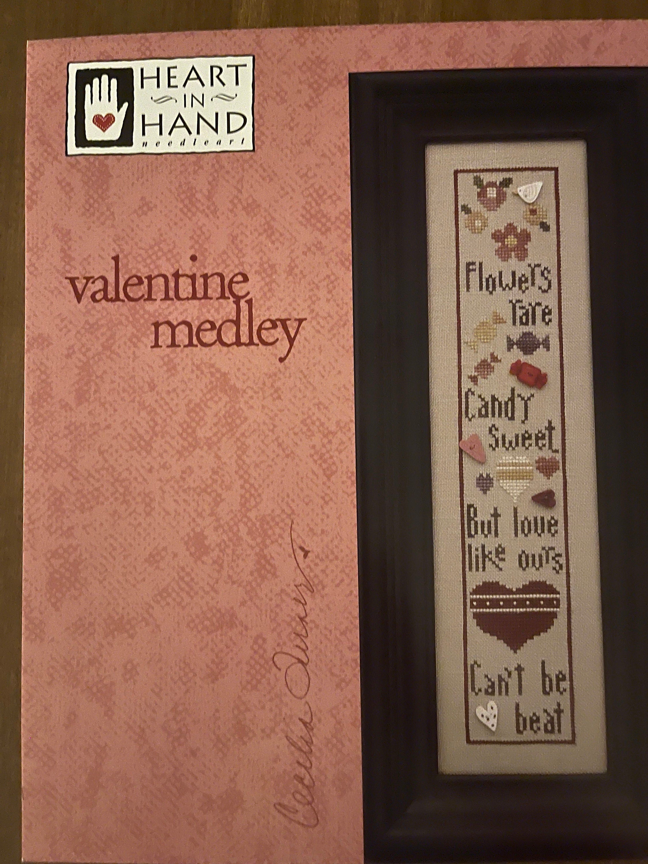 Valentine Medley pattern by Heart In Hand