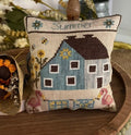 Summer - Seasonal Saltbox House pillows pattern by Mani di Donna