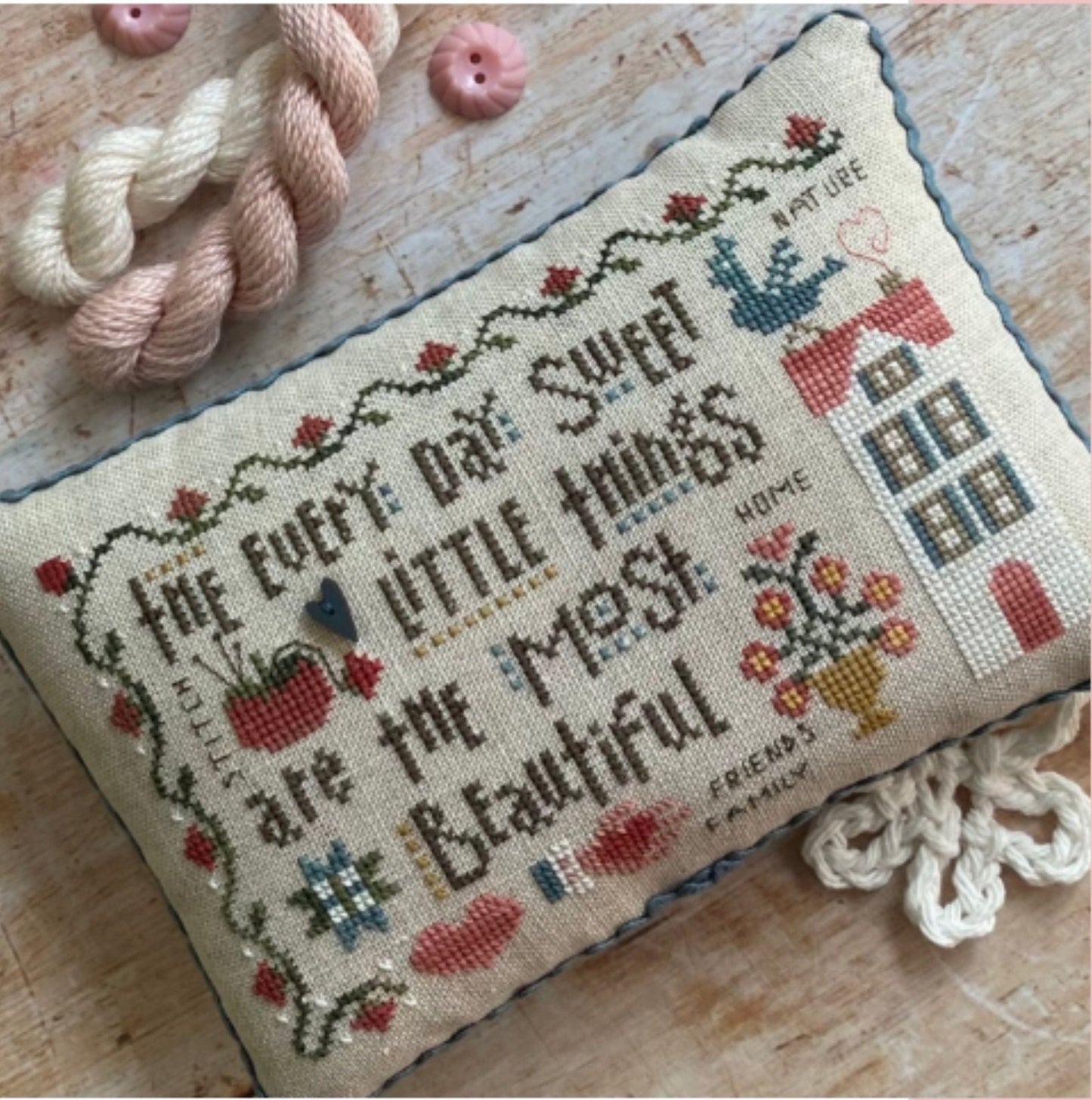 Every day things pattern by Heart in Hand