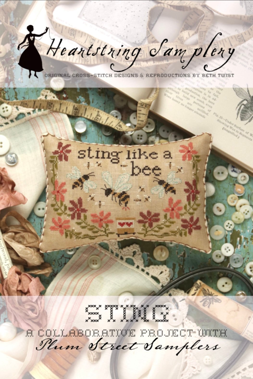 Sting pattern by Heartstring Samplery – Suzyq’s Cross Stitch Shop