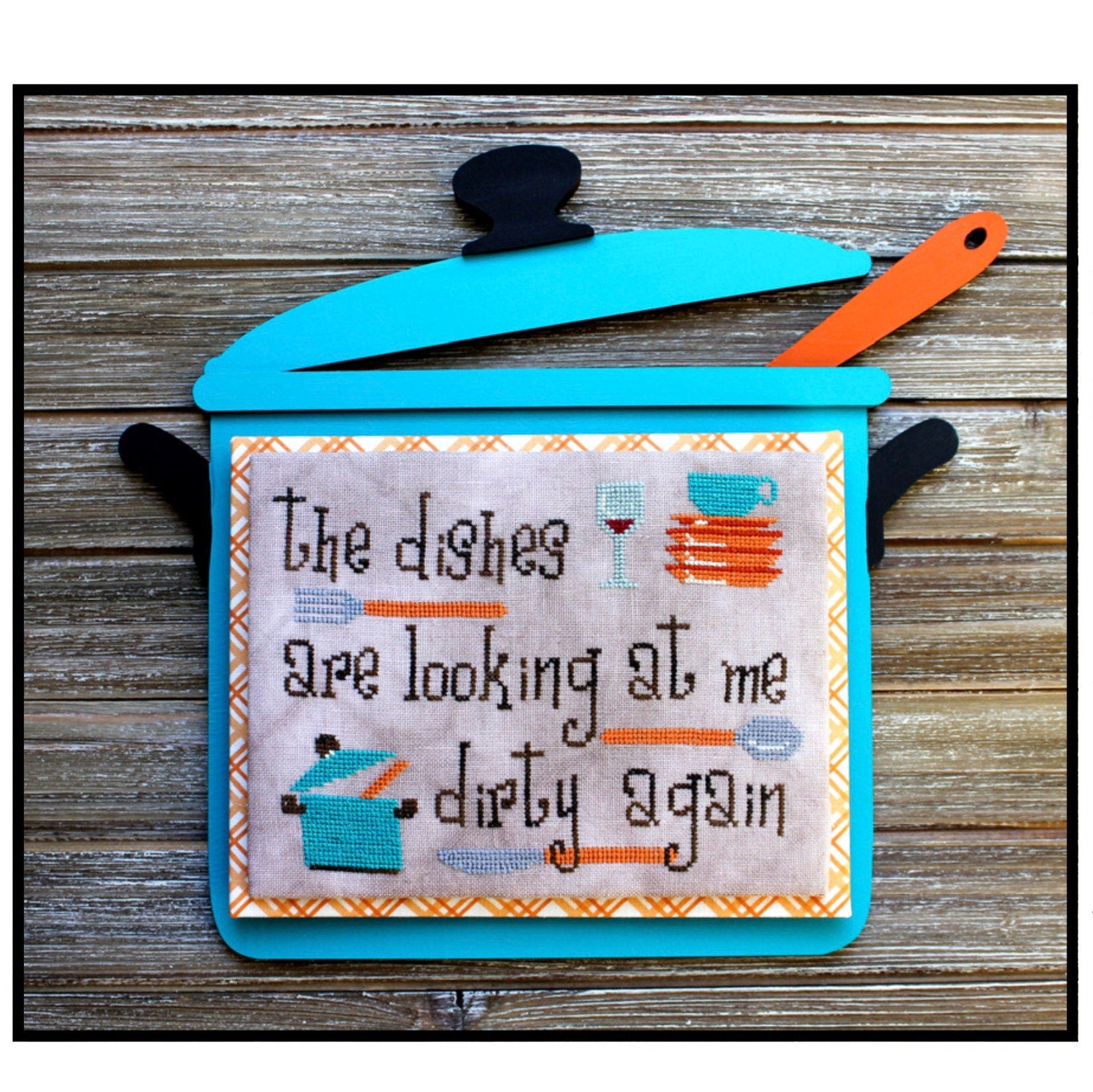 Dirty Dishes pattern by New York Dreamer