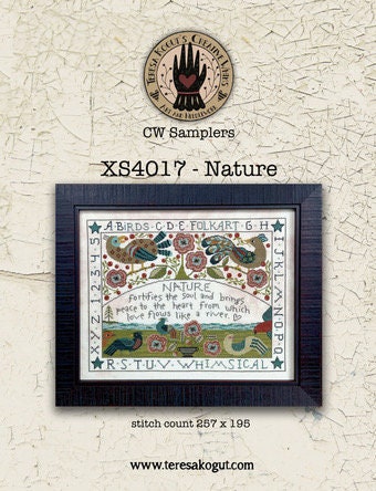 Nature pattern by CW Samplers Teresa Kogut