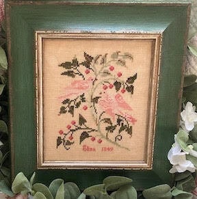 Eliza’s French Birds - 1849 pattern by JBW Designs