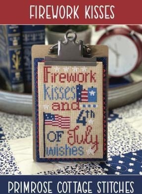 Fireworks Kisses pattern by Primrose Cottages Stitches