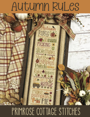 Autumn Rules pattern by Primrose Cottage Stitches